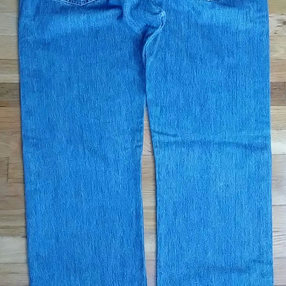 Levis 501 Button Fly Jeans 42 x 34 - Picture 5 of 8